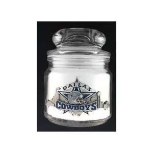 Dallas Cowboys Glass Candle
