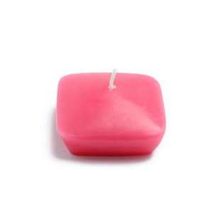  2 1/4 Hot Pink Square Floating Candles (12pc/Box)