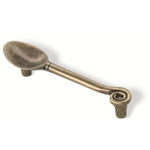  Siro Designs Spoon Pull (SD83154) Antique Brass 96mm
