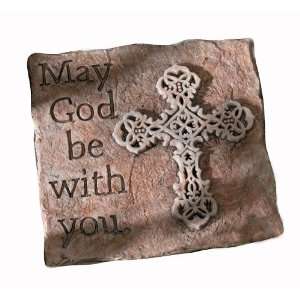   SG 1603 May God Be With You Stepping Stone Patio, Lawn & Garden