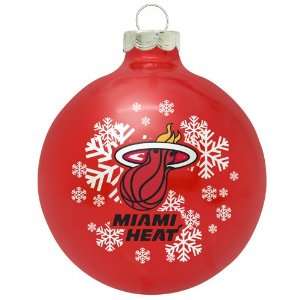  NBA Traditional Ornament   Miami Heat