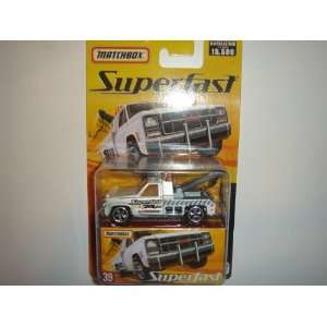  2005 Matchbox Superfast GMC Wrecker White #39 Toys 