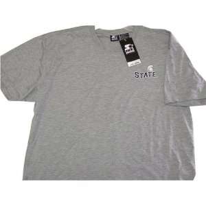 Michigan State Spartans Grey Dristar T shirt  Sports 