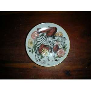  The Animal Alphabet Miniature Plate Collection (Zebra 