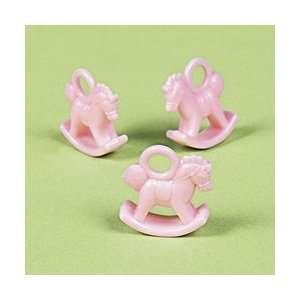  Pink Rocking Horse Favors (12 dozen)   Bulk Toys & Games