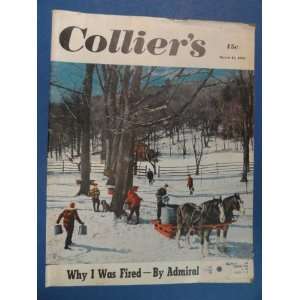 Colliers Magazine March 18,1951 (Cover Only) cover art by Ozzie Sweet 