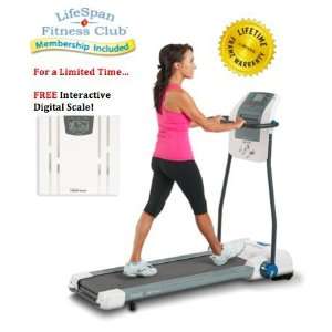    LifeSpan Fitness TR200i Compact Treadmill