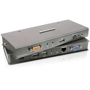  GCE800 KVM Console Extender with USB Mass Storage Audio 
