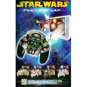 Star Wars Plug & Play Games Built in each Controller Darth Vader 