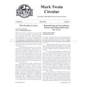 Mark Twain Circular C W Mark Twain Annual  Magazines
