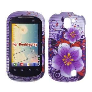  LG Double Play DoublePlay C729 C 729 Purple Orange Floral 