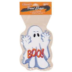  Halloween Shaped Cello Bags   Ghost 