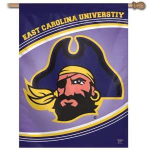  ECU East Carolina University Pirates Vertical House Flag 