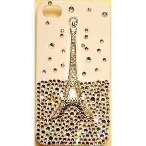  Eiffel Tower White Case for iPhone 4s & 4 Verizon At&t 
