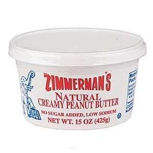  Zimmermans All Natural Peanut Butter, 15 ounces 