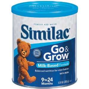  Similac Go AND Grow Milk Based / 12.9 oz can Health 