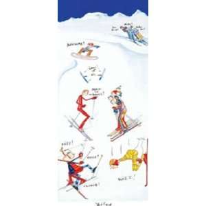  Tim Bulmer   Ski Feast Giclee on Paper