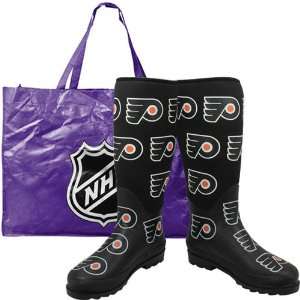  Philadelphia Flyers Ladies Black Enthusiast Boots Sports 