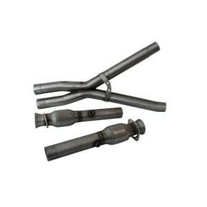  BBK 16935 2 3/4 304 Stainless X Pipe with Converters for 