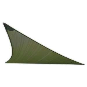   Shade Sail 16 Triangle Shade Sail (Deep Green) Patio, Lawn & Garden