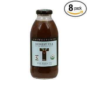 Honesttea Tea Iced Just Black/Unsweetened(95% Organic), 64 Ounce (Pack 