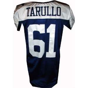  Matthew Tarullo #61 Cowboys Game Issued Navy Jersey(Size 