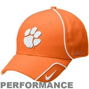   Tigers Orange Coaches Performance Adjustable Hat