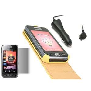  Triple Pack YELLOW Clip On Flip Case/Cover/Skin, LCD Screen/Scratch 