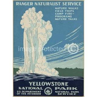 YOSEMITE NATIONAL PARK SOUTHERN PACIFIC UNITED STATES TRAVEL VINTAGE 