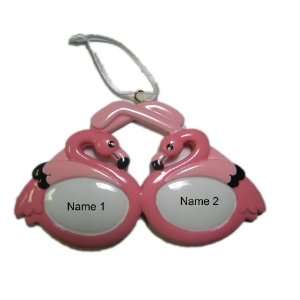 Personalized Flamingo Sunglases Holiday Gift Expertly Handwritten 