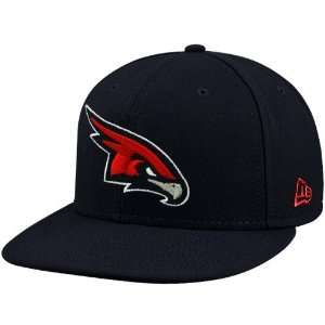   Black 59FIFTY Primary Logo Flat Brim Fitted Hat