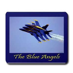  Blue Angels Formation Military Mousepad by  