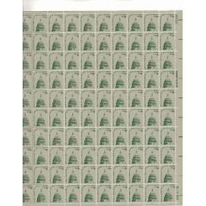 Dome of Capitol Full Sheet of 100 X 9 Cent Us Postage Stamps Scot 
