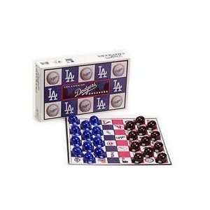  Los Angeles Dodgers Rivalry Checkers Game Toys & Games