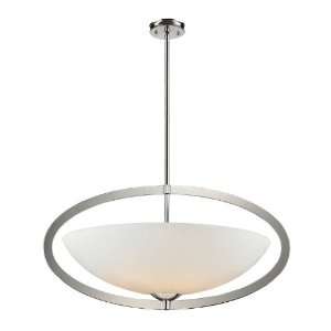  Dione Collection Polished Nickel 6 Light 19 Pendant 10238 
