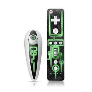  Emerald Twilight Design Nintendo Wii Nunchuk + Remote 