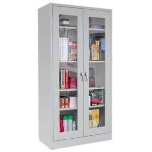  Atlantic Metal Visual Storage Cabinet (36 W x 24 D x 72 