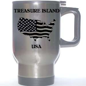  US Flag   Treasure Island, Florida (FL) Stainless Steel 