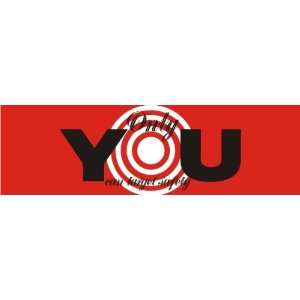  Only You Can Target Safety   Banner, 96 x 28 Office 