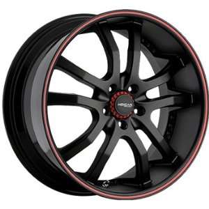  Menzari Z14 20x9.5 Black Red Wheel / Rim 5x4.5 with a 40mm 