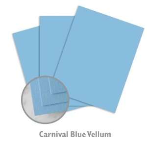  Carnival Vellum Blue Paper   1200/Carton