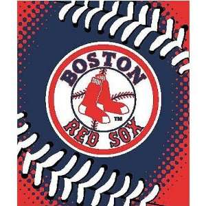   Red Sox 60x80 Big Stitching Super Plush Throw
