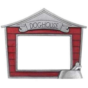   DOG HOUSE fine pewter by Danforth Pewter of VT   2x3