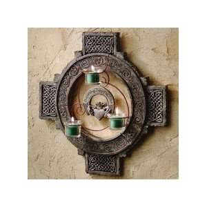  Blessing Claddagh Votive Sconce (Green)