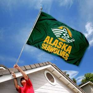   Alaska Seawolves University Large College Flag