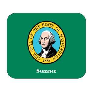  US State Flag   Sumner, Washington (WA) Mouse Pad 
