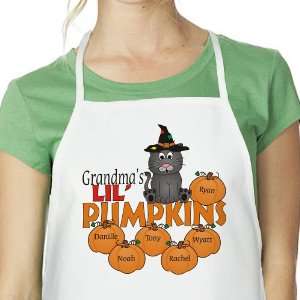    Lil Pumpkins Personalized Halloween Apron