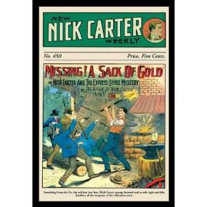   Nick Carter Missing A Sack of Gold 20x30 Poster Paper Home