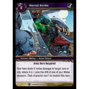   Mortal Strike RARE   World of Warcraft Heroes of Azeroth Toys & Games