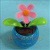 Solar Powered Flip Flap Dancing Toys Flower Plant New  